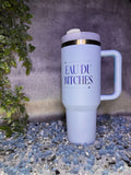 EDB 40 oz Stainless Steel Tumbler-Pewter Blue by Eau Du Bitches