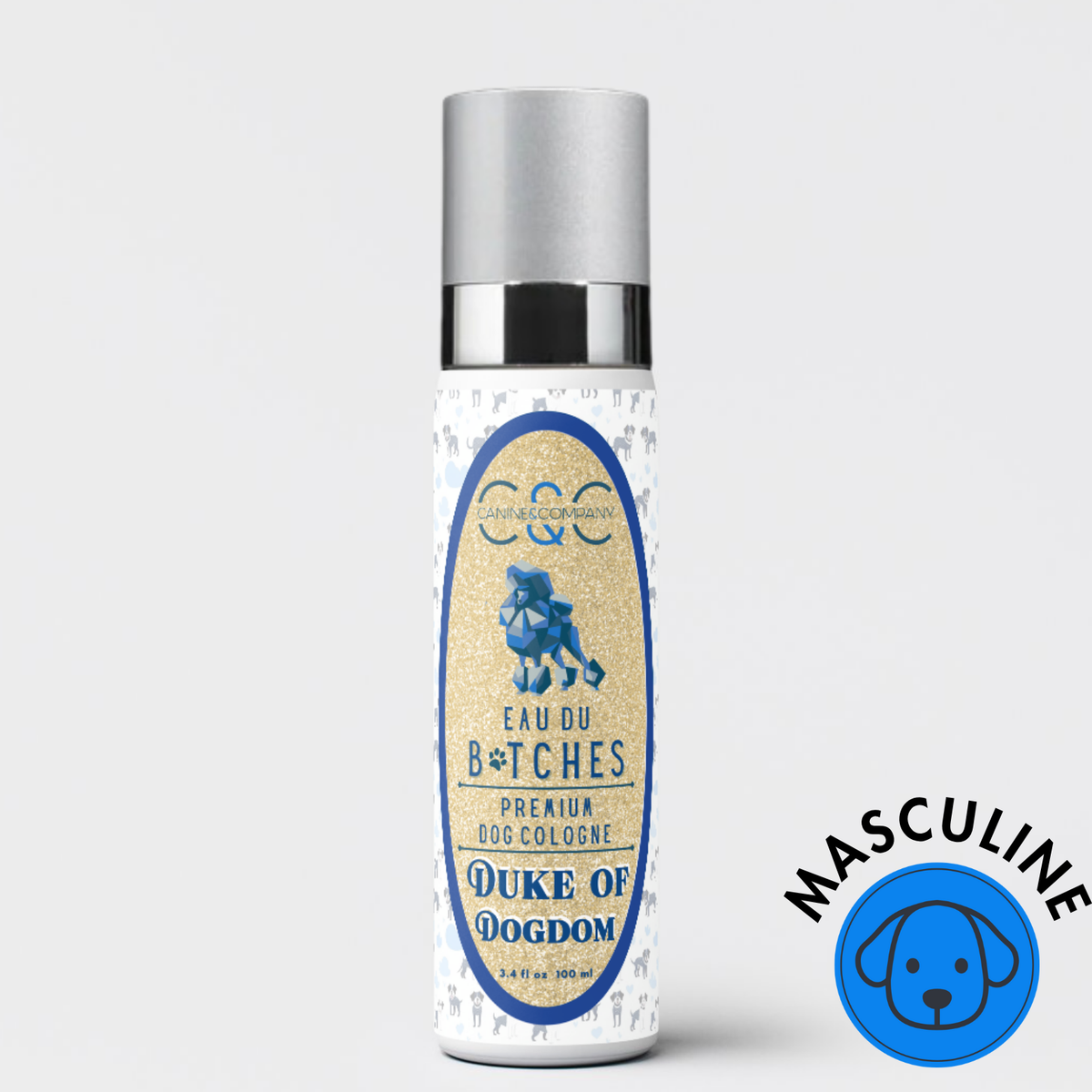 Duke of Dogdom Premium Dog Cologne by Eau Du Bitches