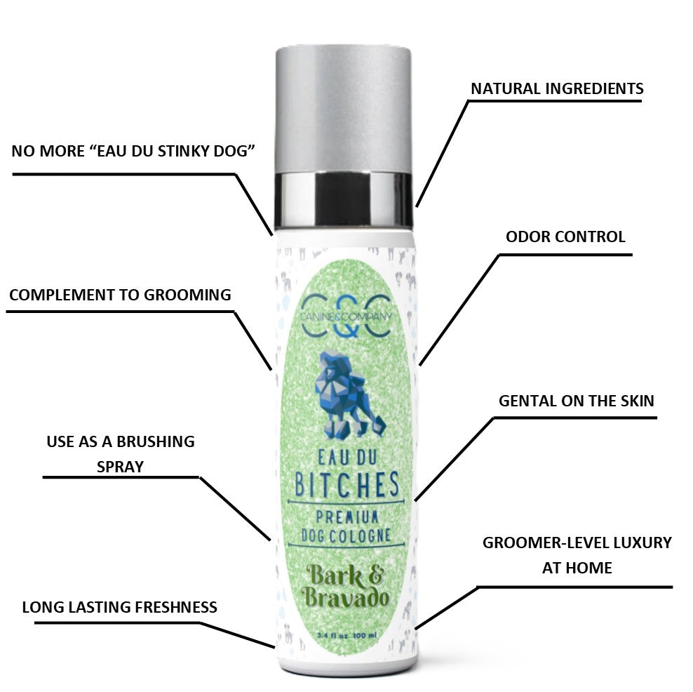 Bark & Bravado Premium Dog Cologne – Eau Du Bitches, photo 3