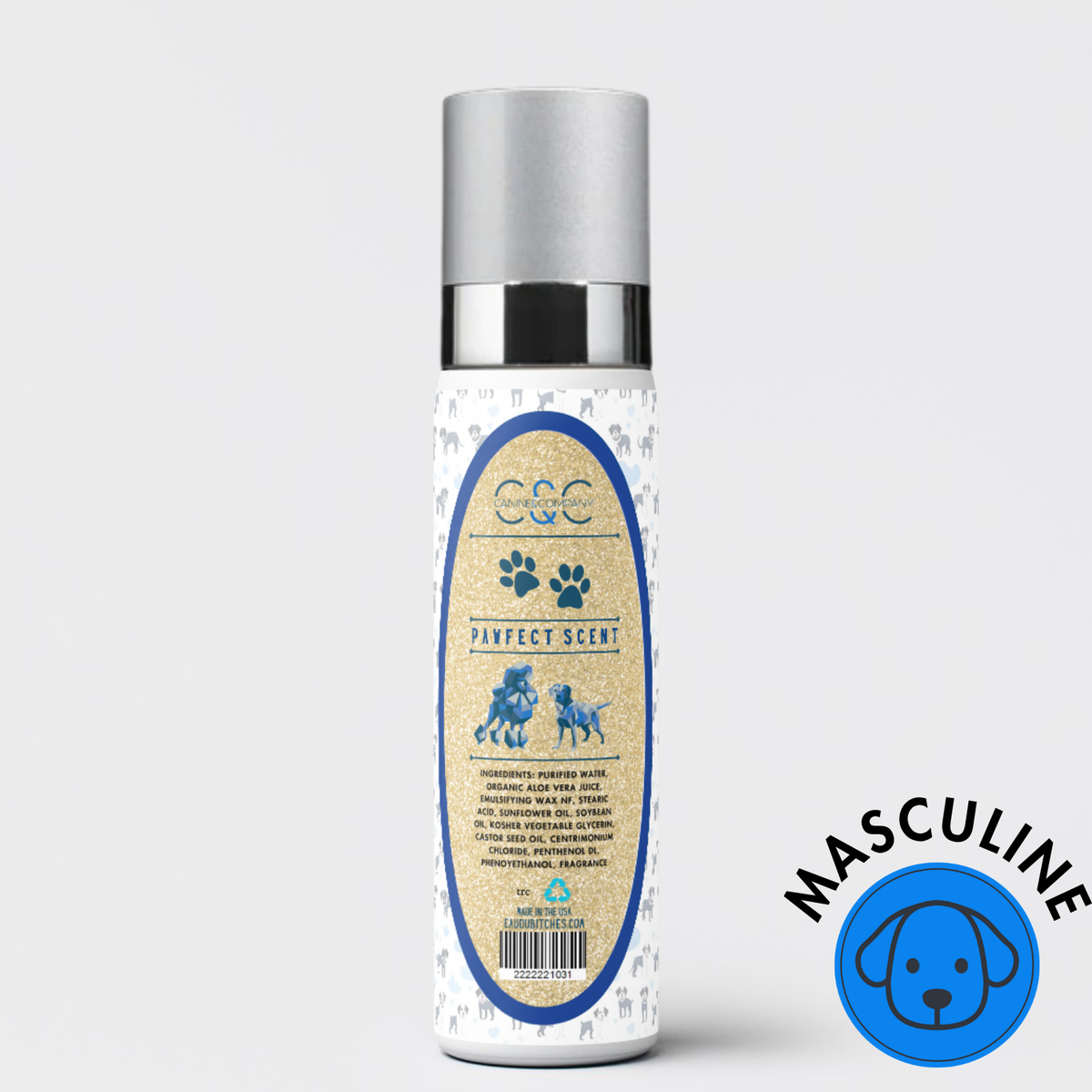 Duke of Dogdom Premium Dog Cologne – Eau Du Bitches, photo 2