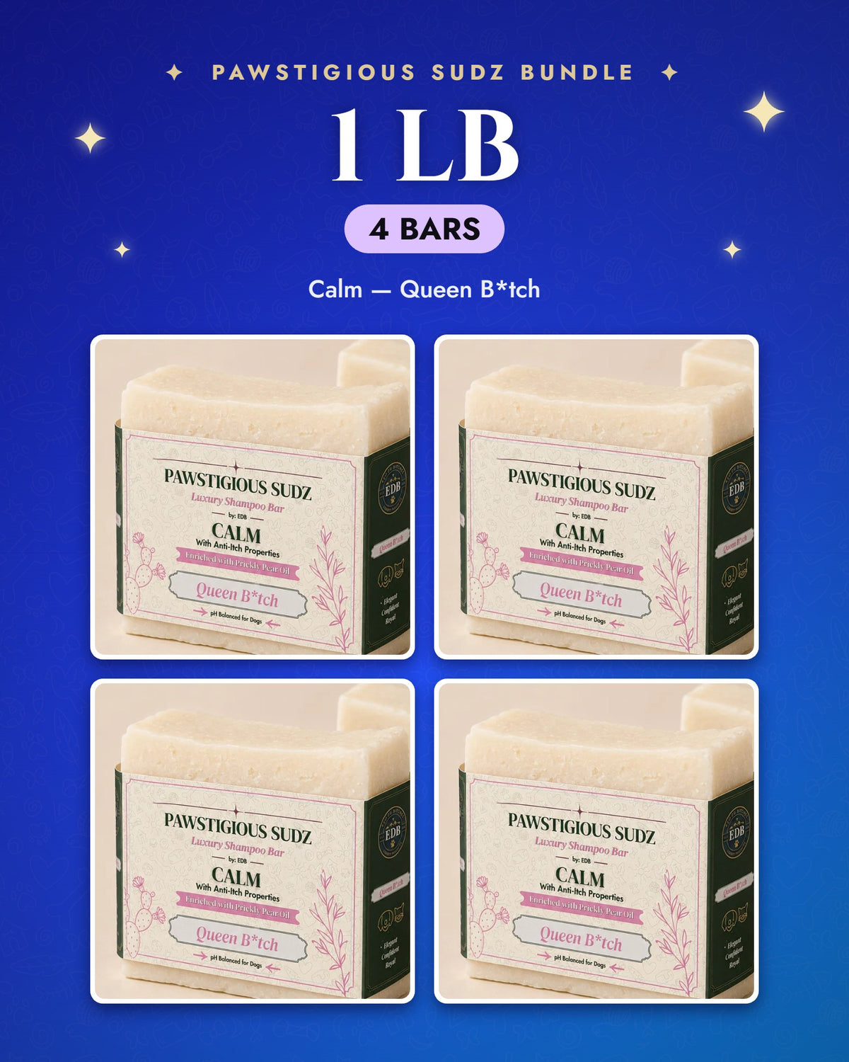 1 lb bundle — 4 Calm — Queen B*tch bars